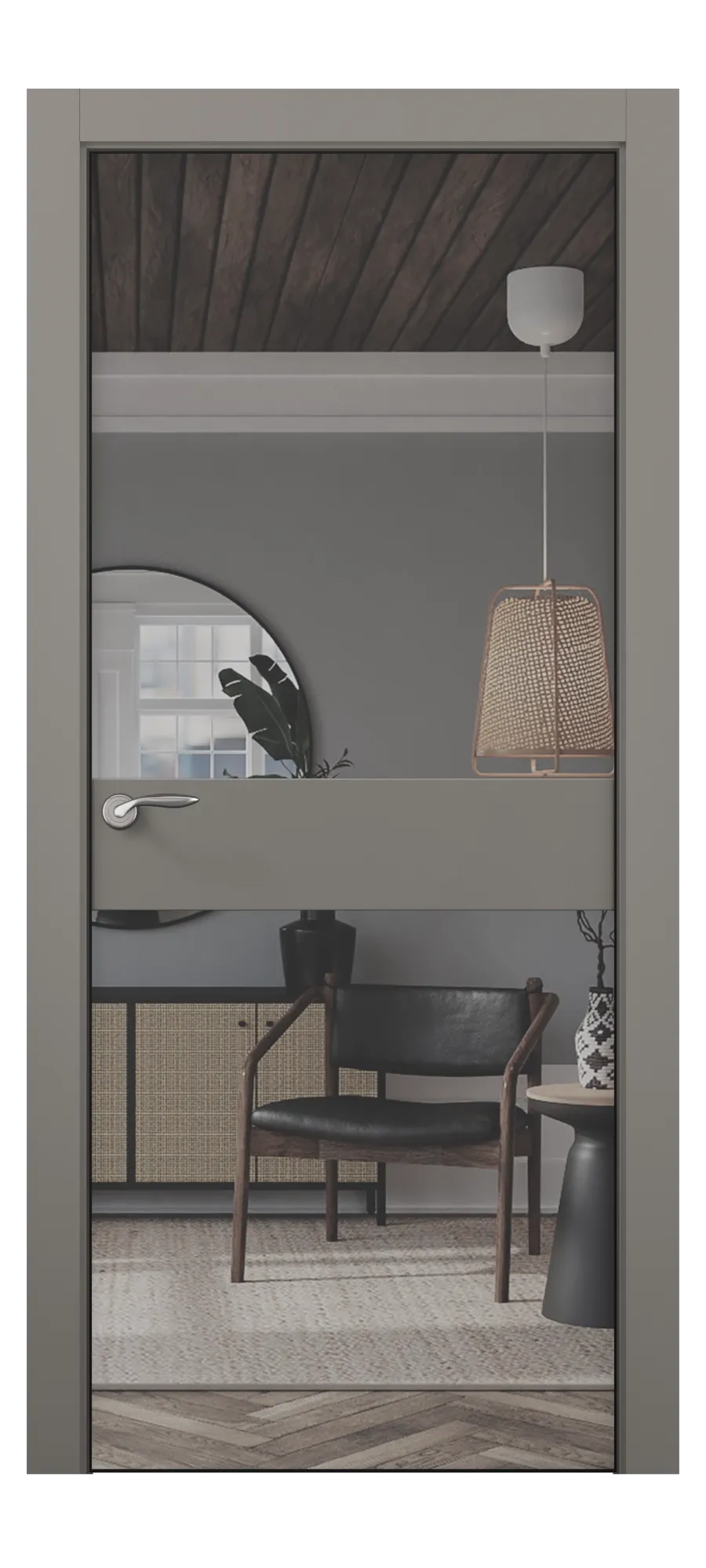 Interior door Ultra 018 soft velvet cappuccino