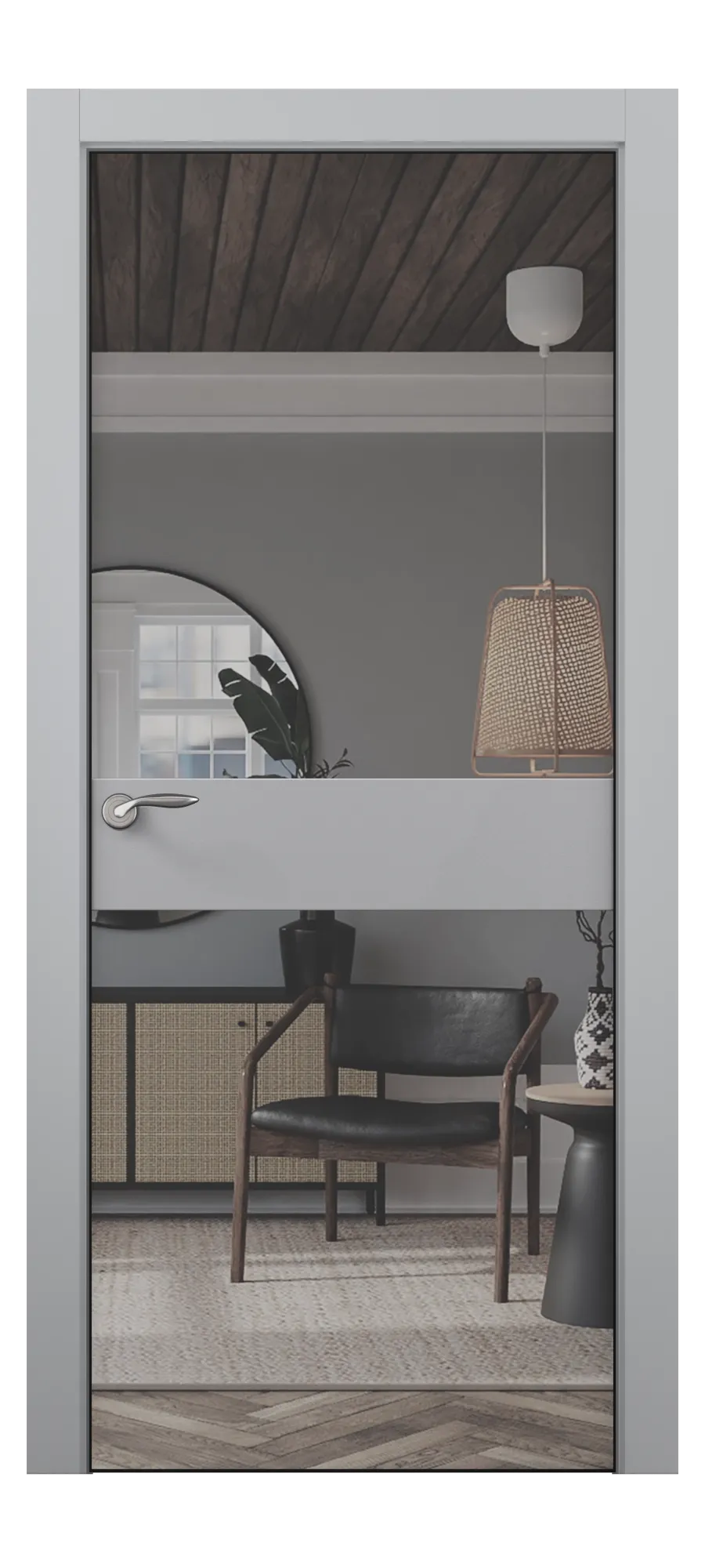  Interior door Ultra 018 soft velvet grey (top)