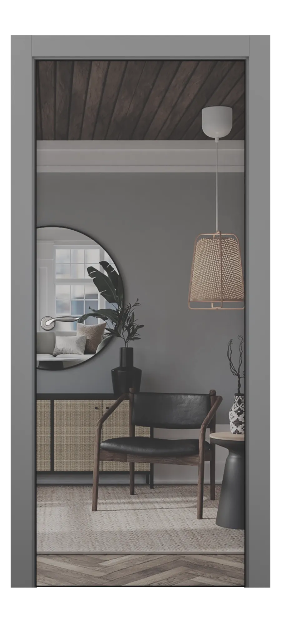 Interior door Ultra 019 ral 7037