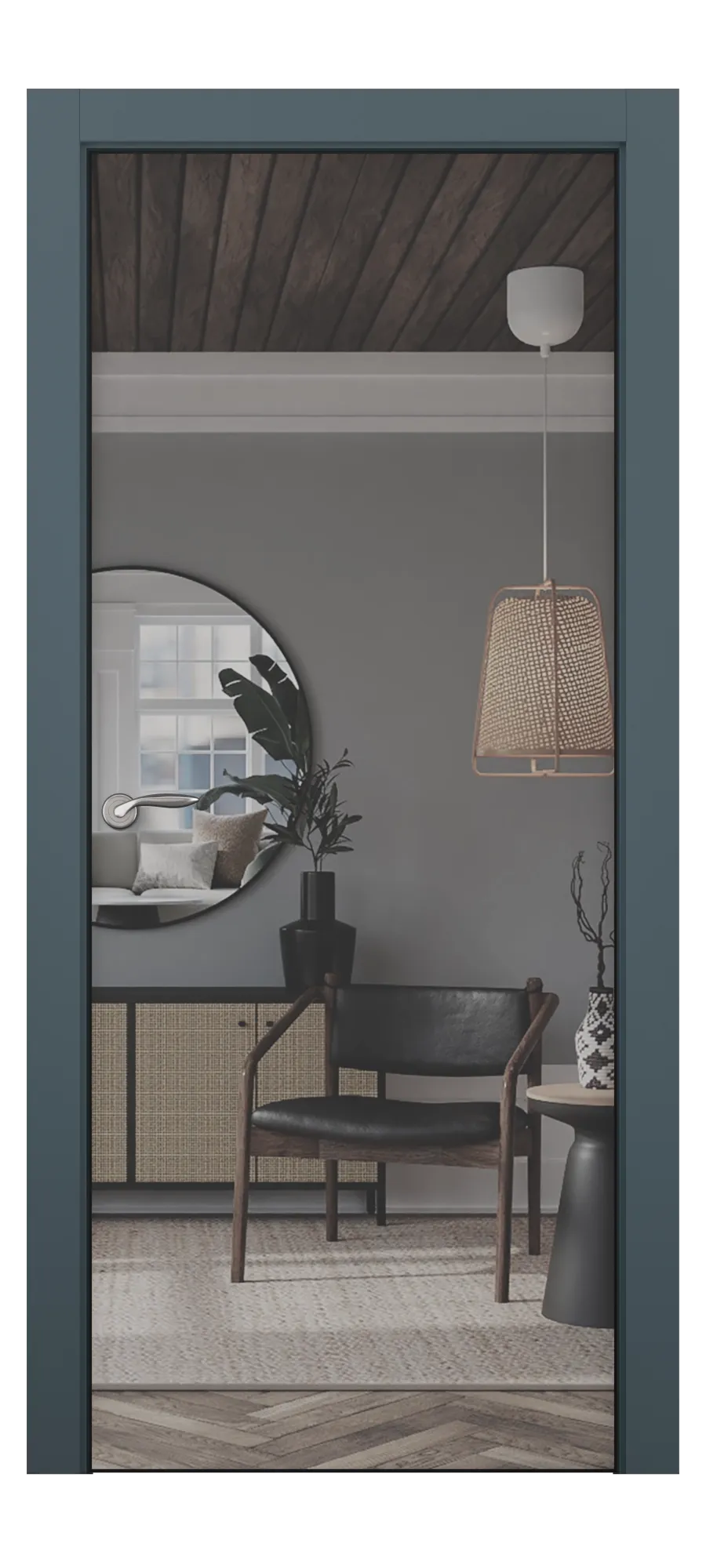  Interior door Ultra 019 soft anthracite (top)