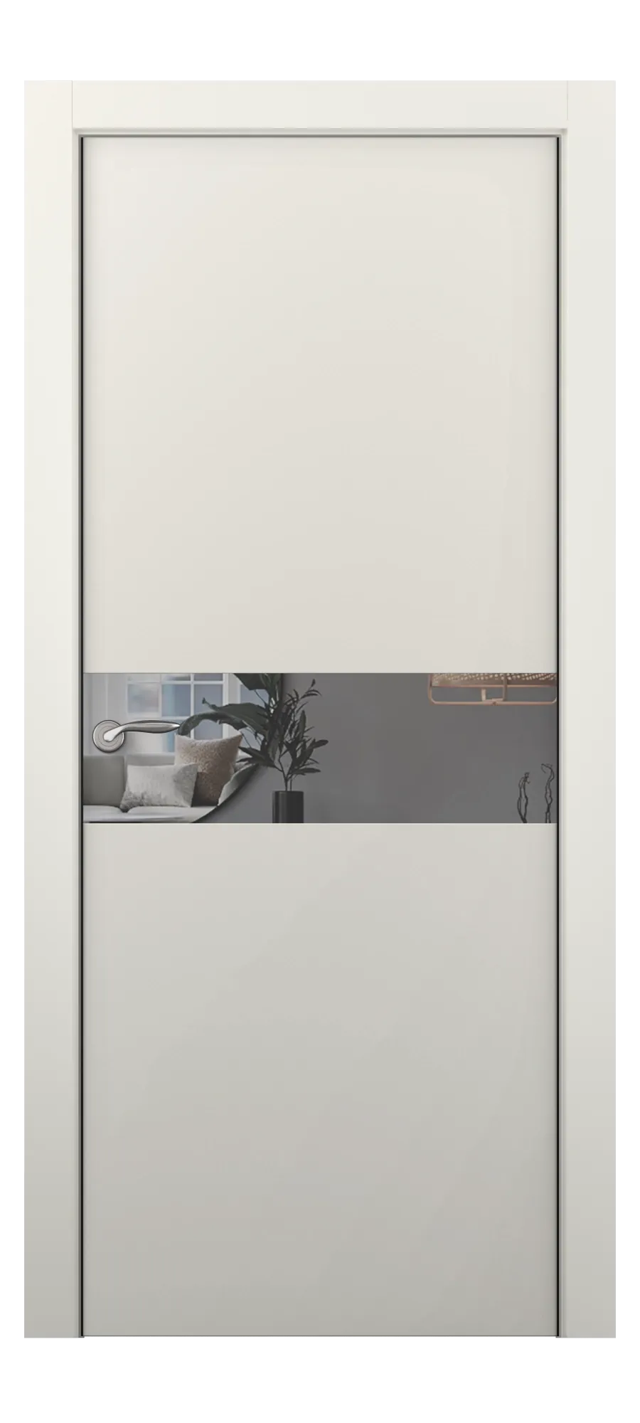 Бөлмеаралық есік Ultra 02 ral 9010