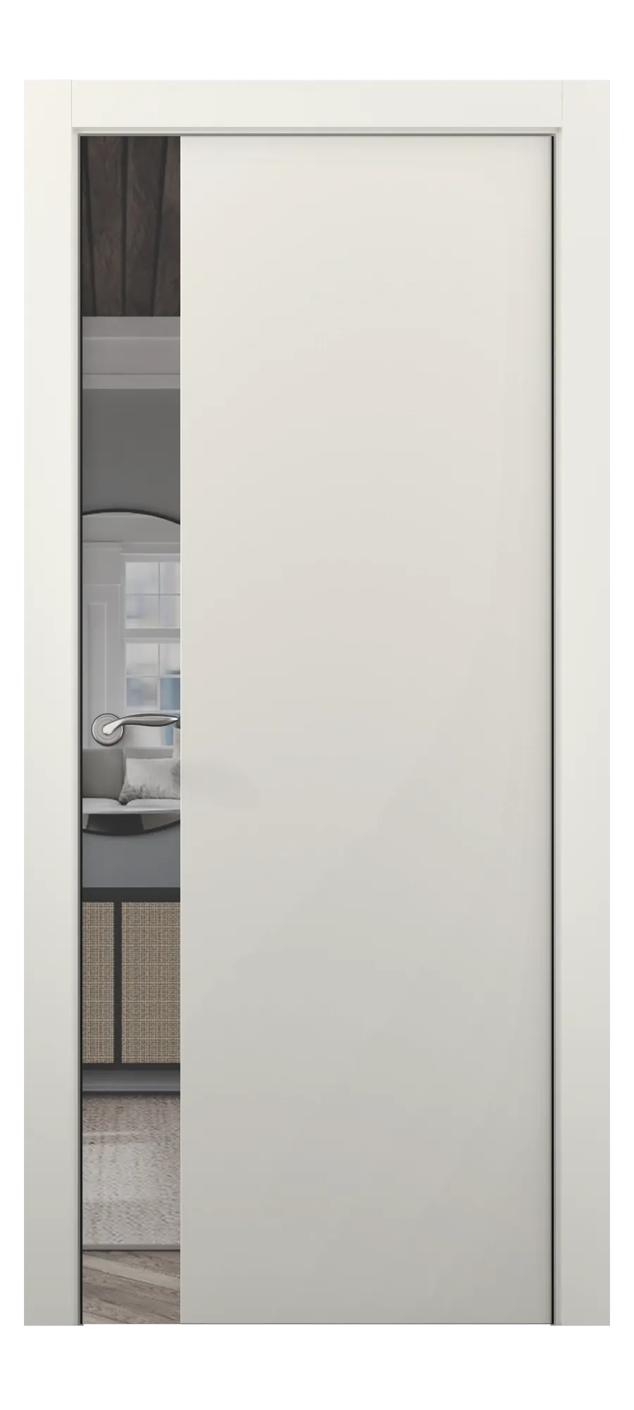  Бөлмеаралық есік Ultra 020 ral 9010 (жоғарыдан)