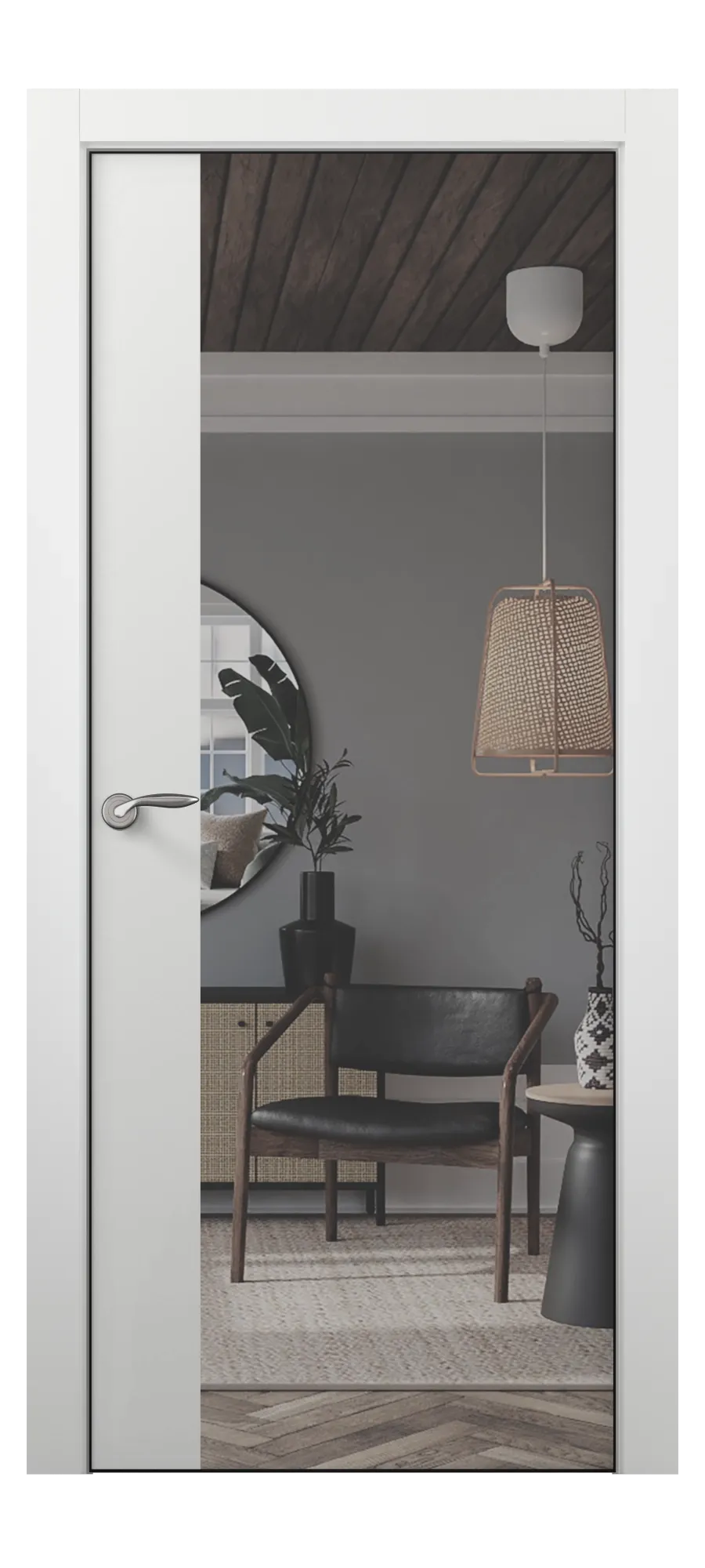 Бөлмеаралық есік Ultra 021 ral 9003