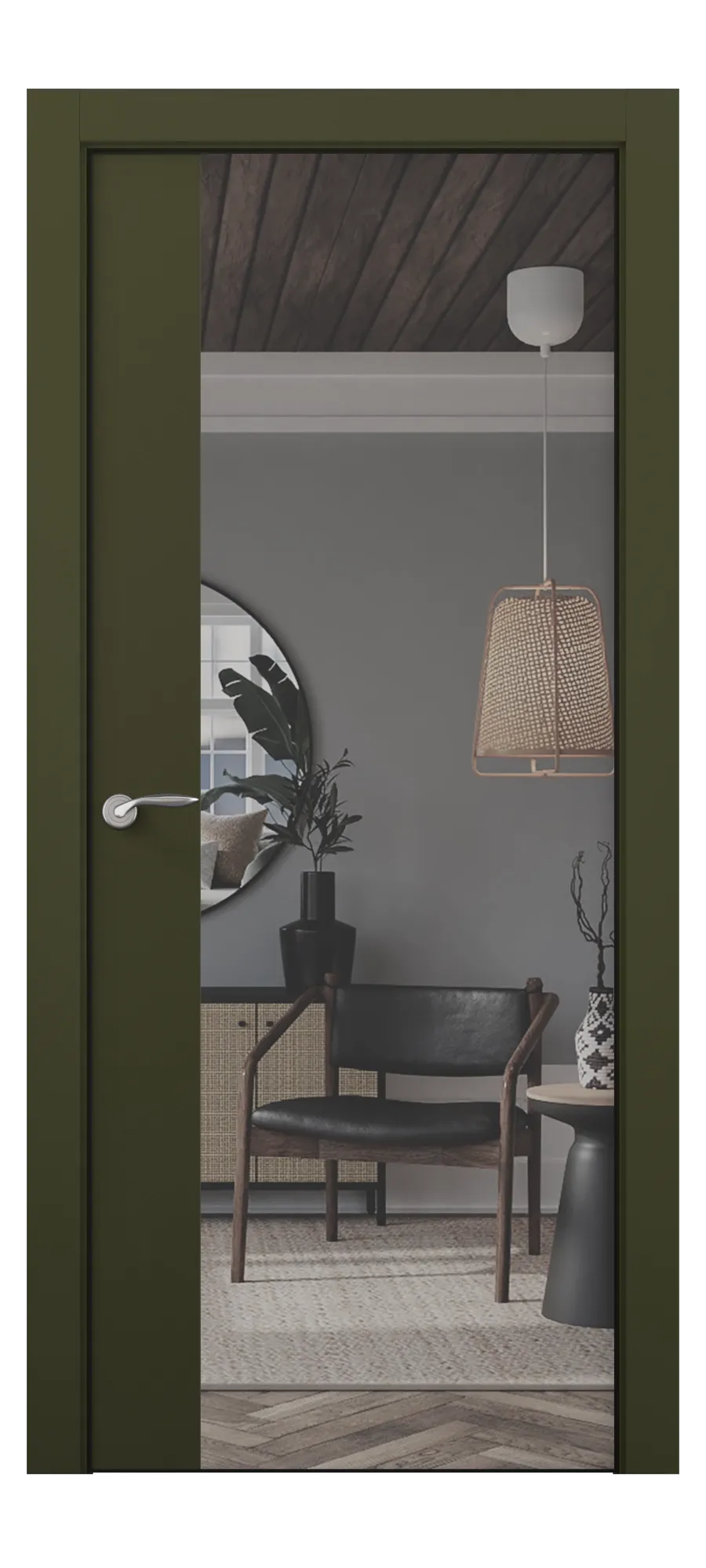  Interior door Ultra 021 soft olive (top)