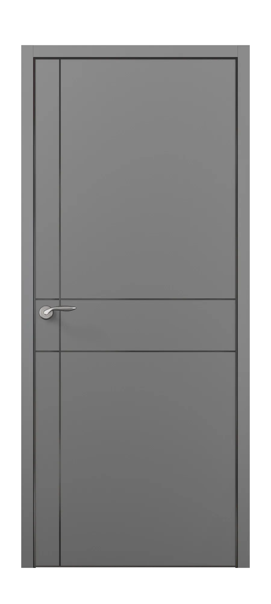  Бөлмеаралық есік Ultra M 1 ral 7037 (жоғарыдан)