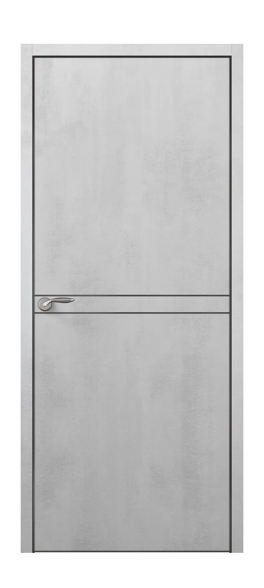 Interior door Ultra M 3 white concrete