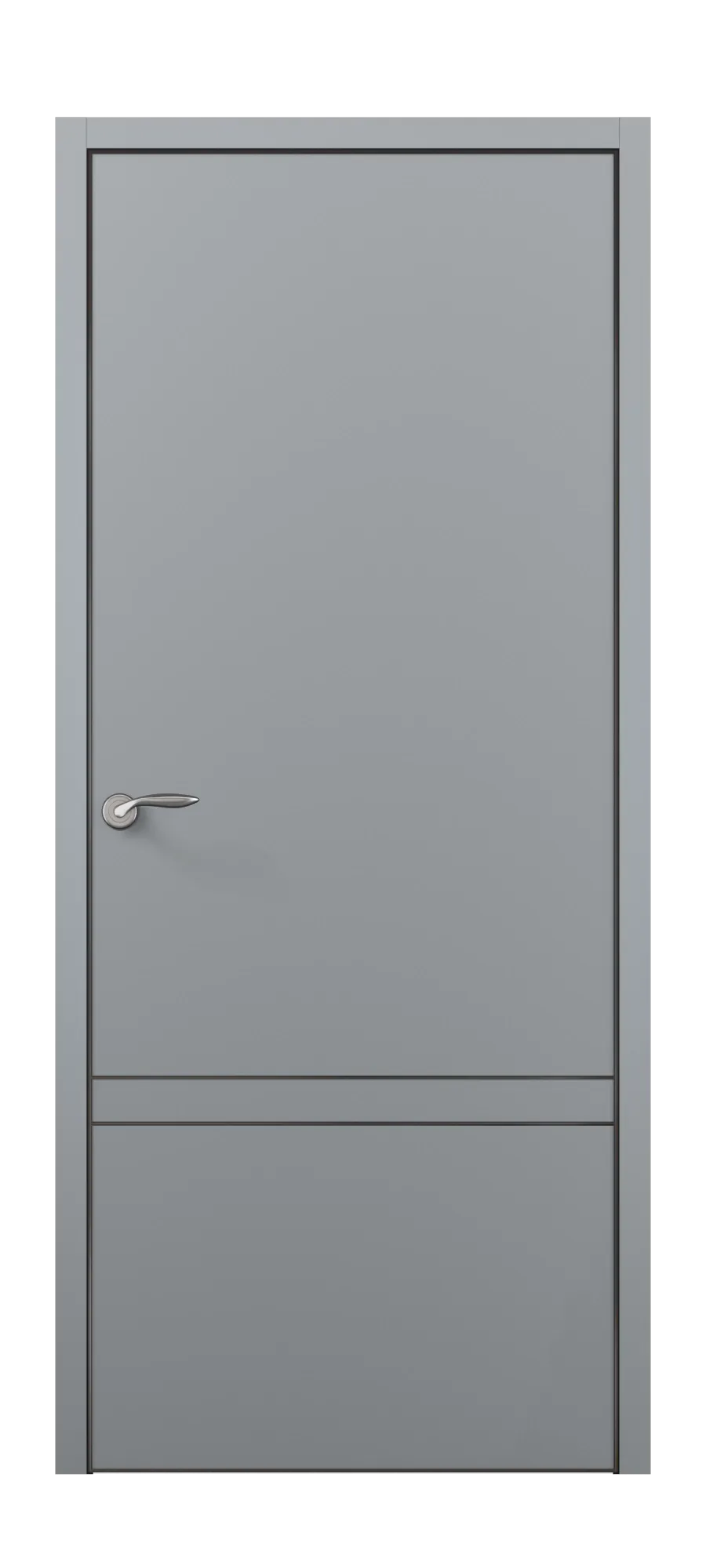  Бөлмеаралық есік Ultra M 4 ral 7040 (жоғарыдан)