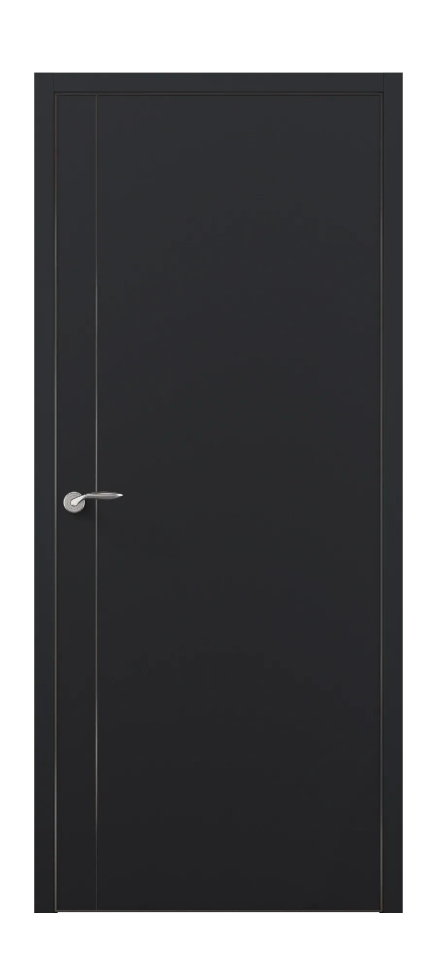 Interior door Ultra M 5 black shagreen