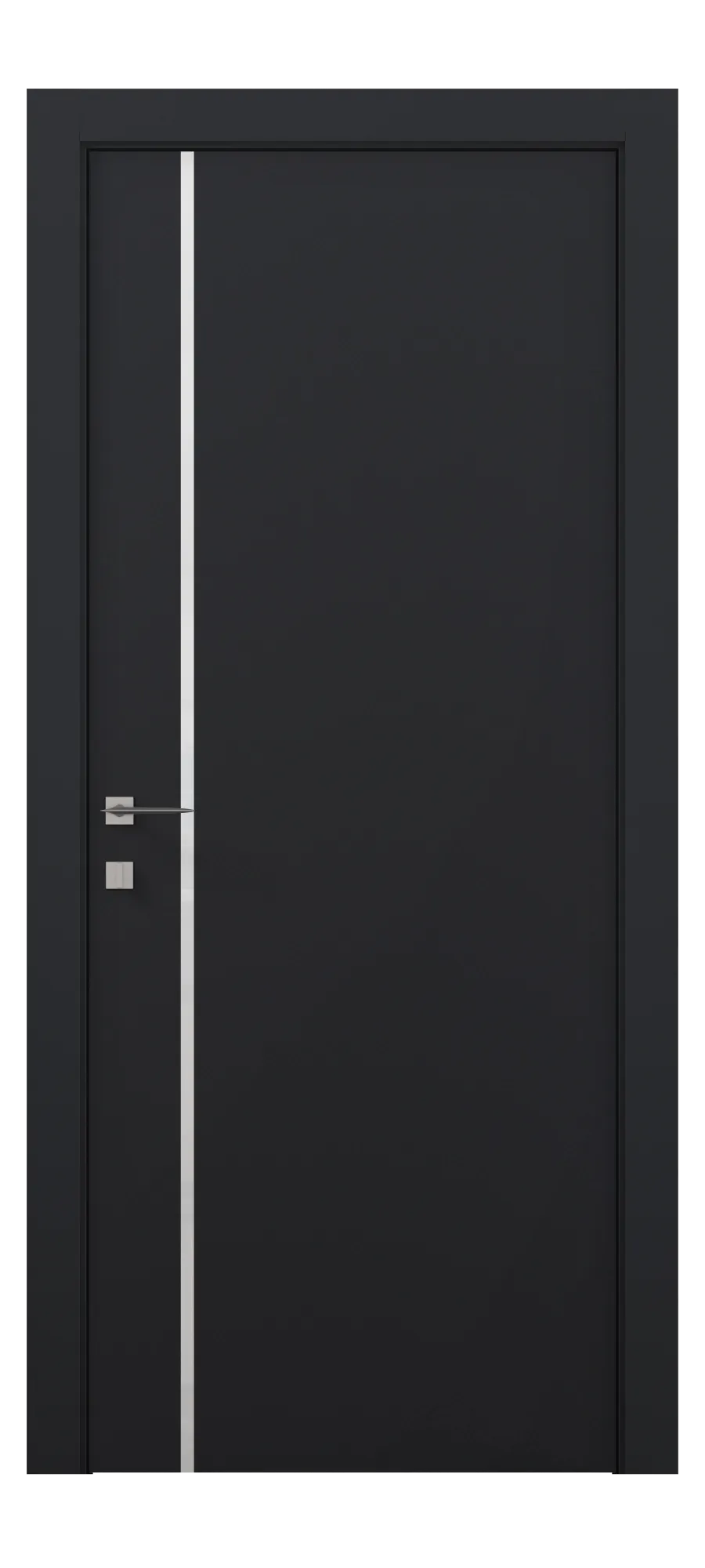 Interior door Vector 01 black shagreen