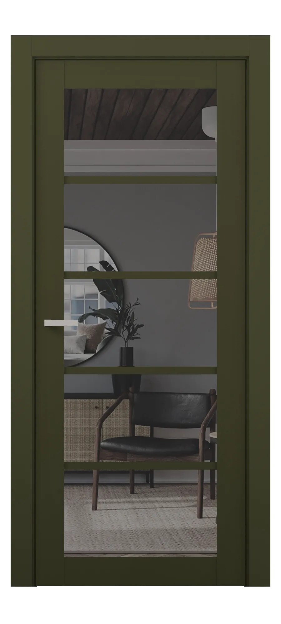 Interior door Verso 01 soft olive