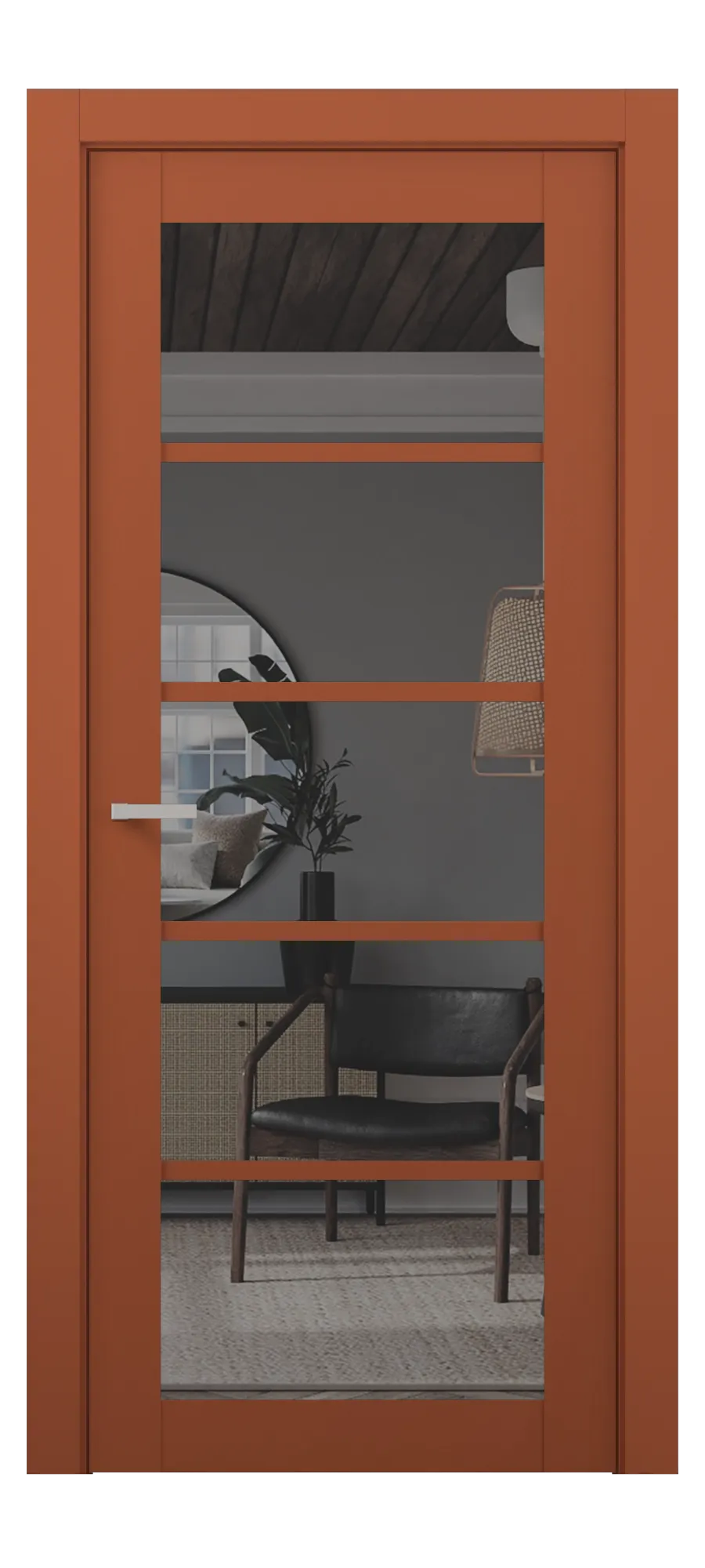 Interior door Verso 01 soft terracotta