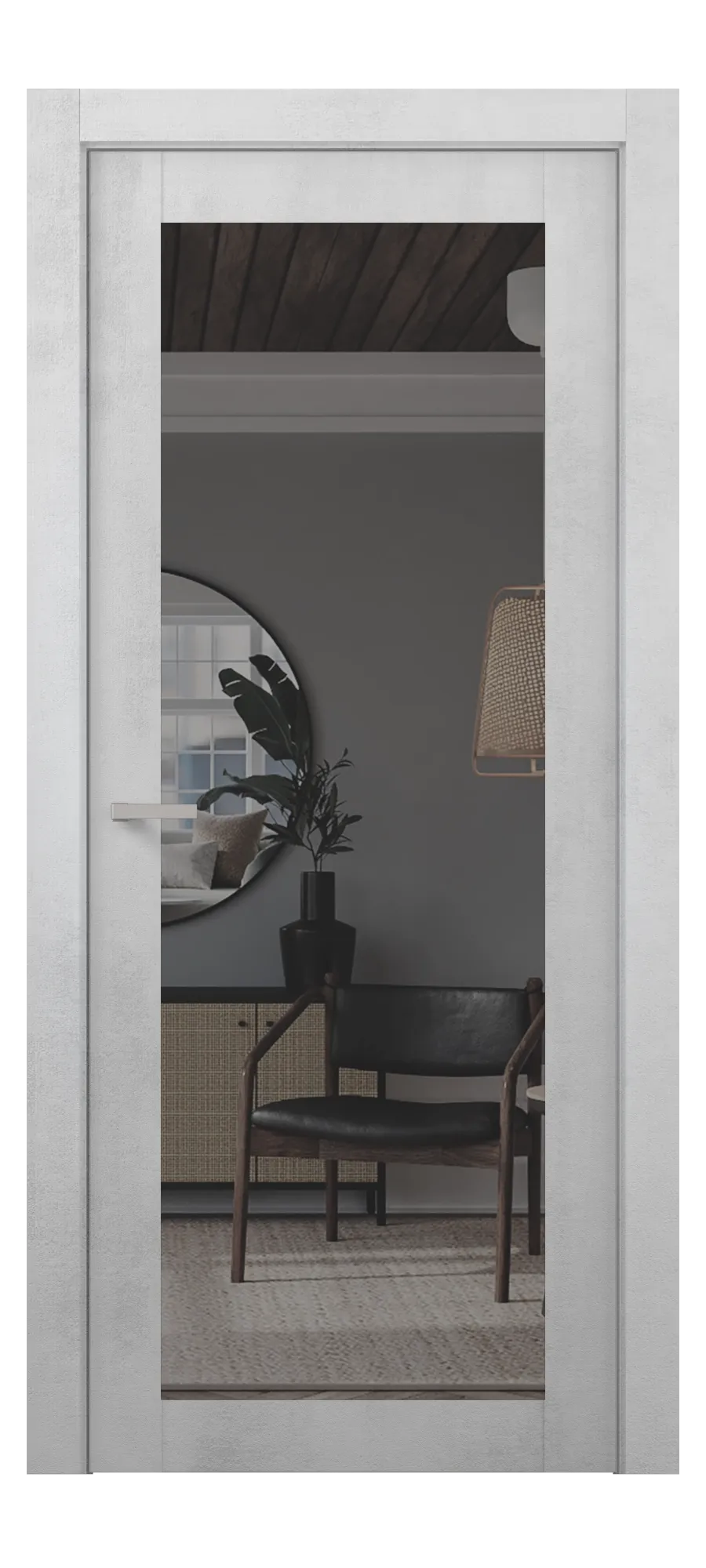 Interior door Verso 010 white concrete