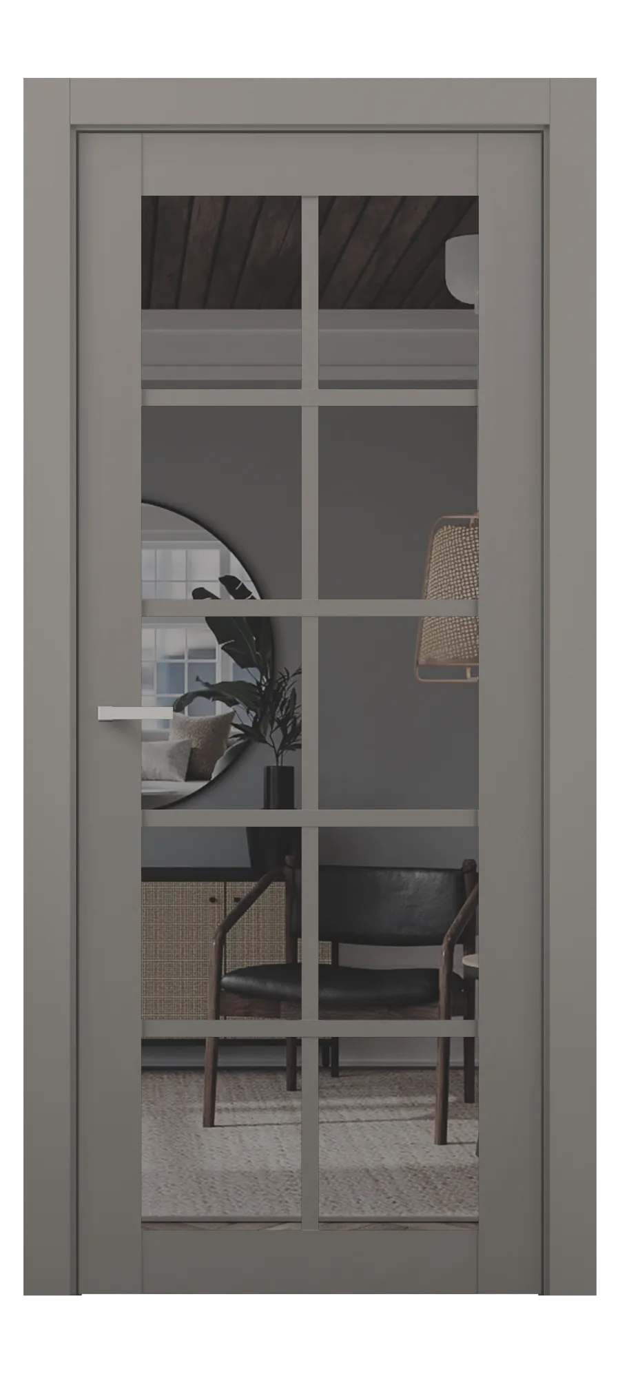 Interior door Verso 02 soft velvet cappuccino