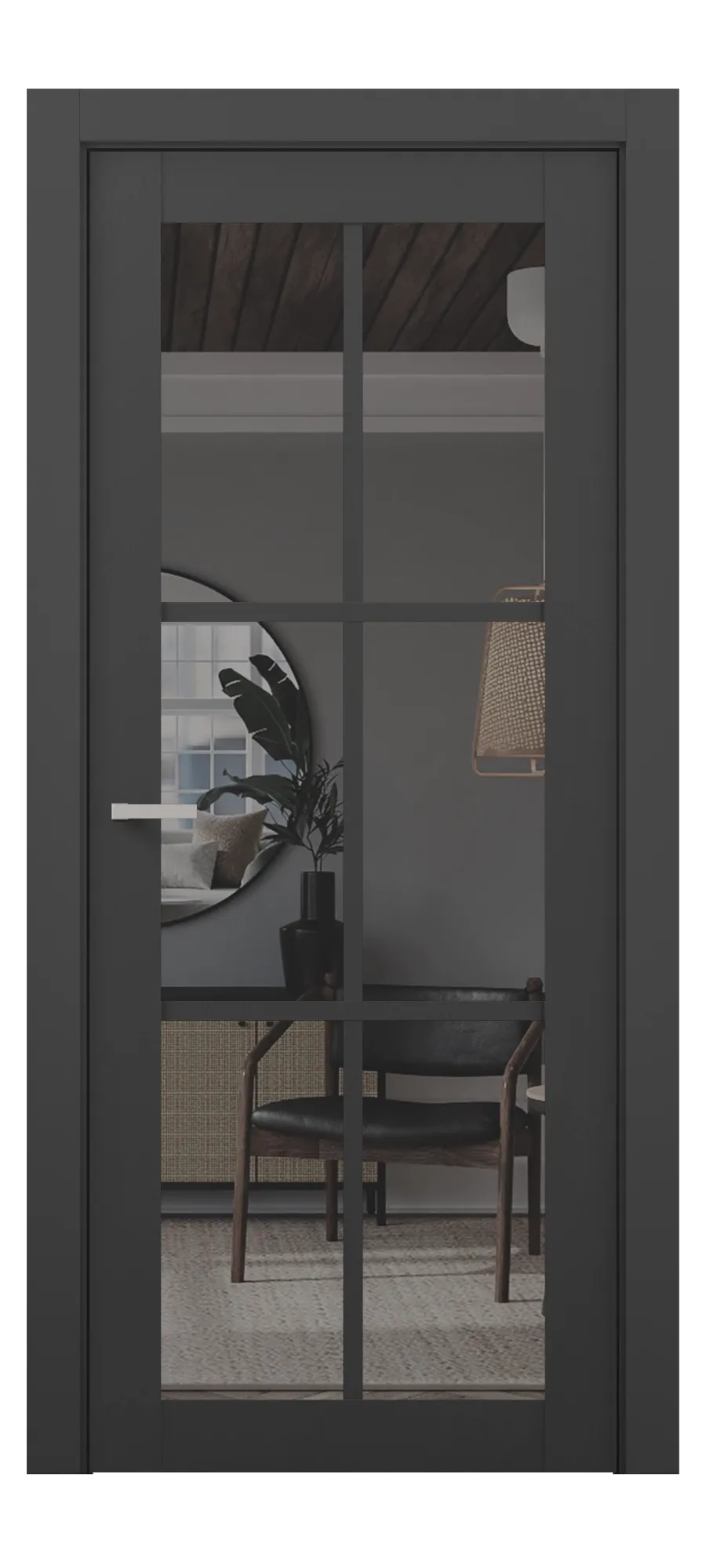 Interior door Verso 03 soft graphite
