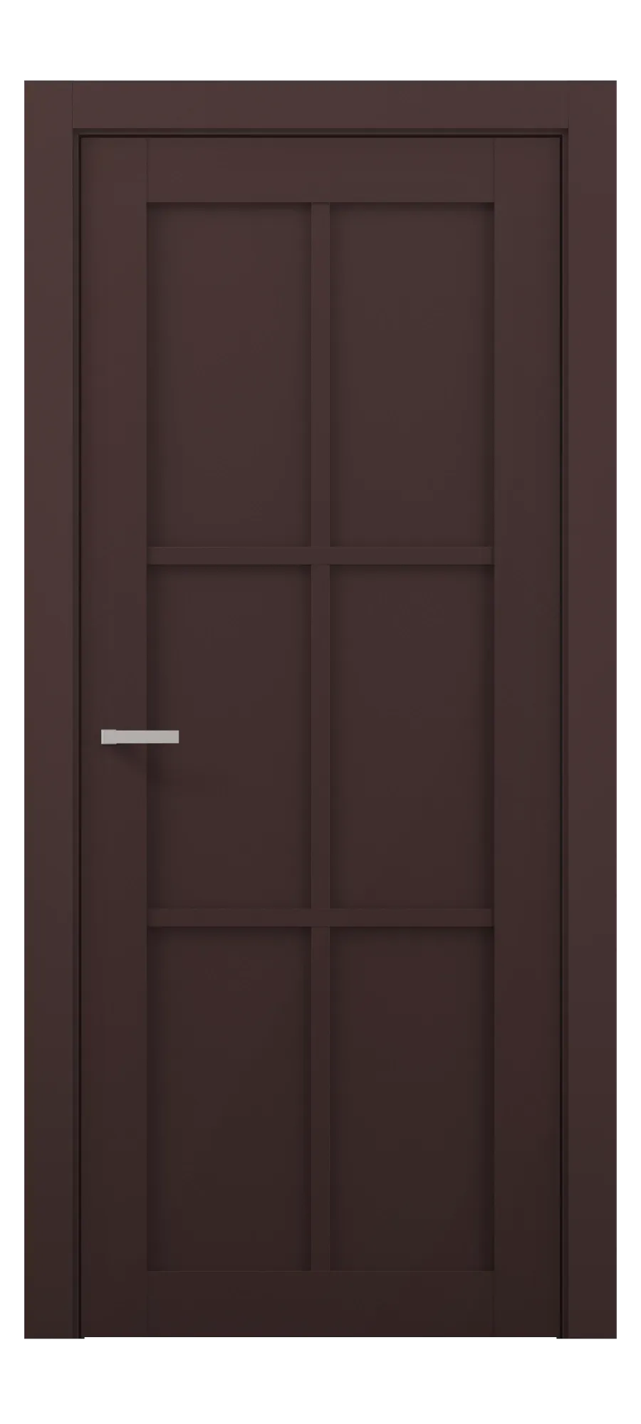 Interior door Verso 3 soft bordeaux