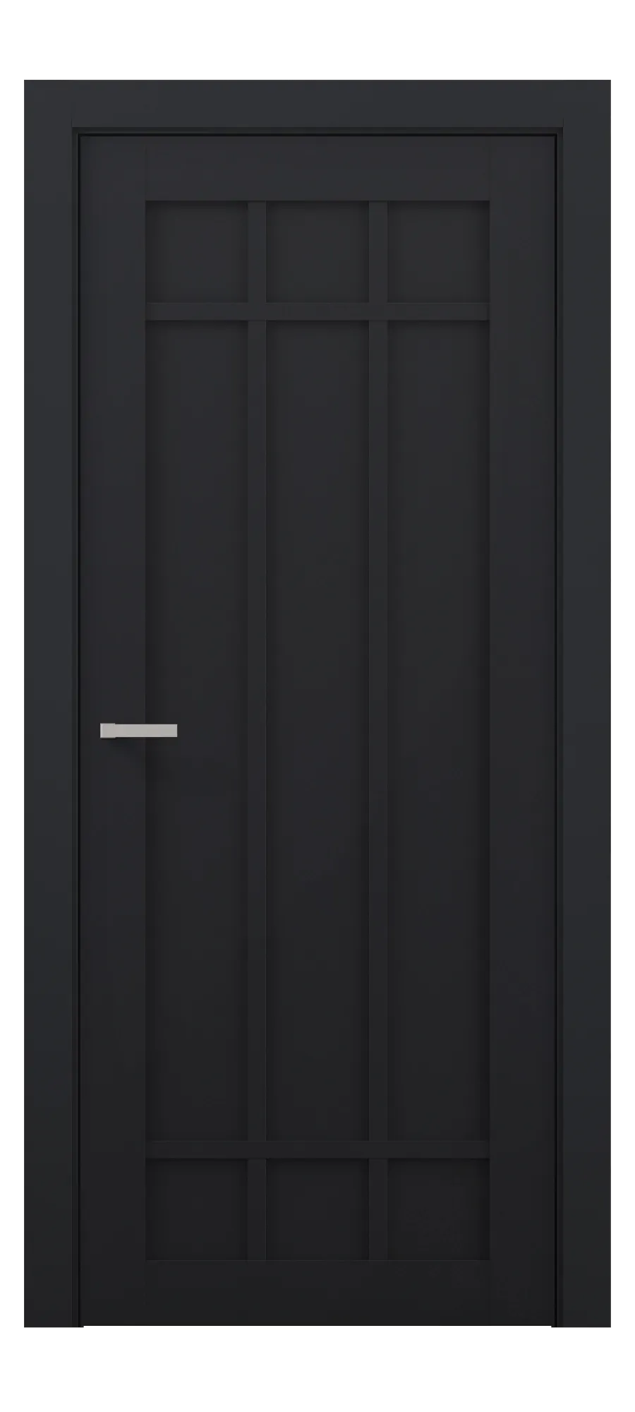 Interior door Verso 7 black shagreen
