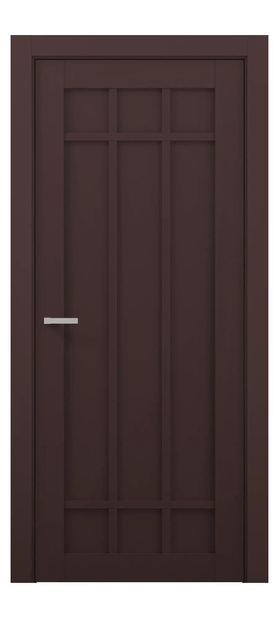 Interior door Verso 7 soft bordeaux