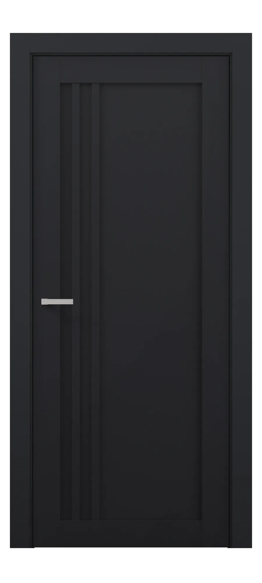 Interior door Verso 8 black shagreen