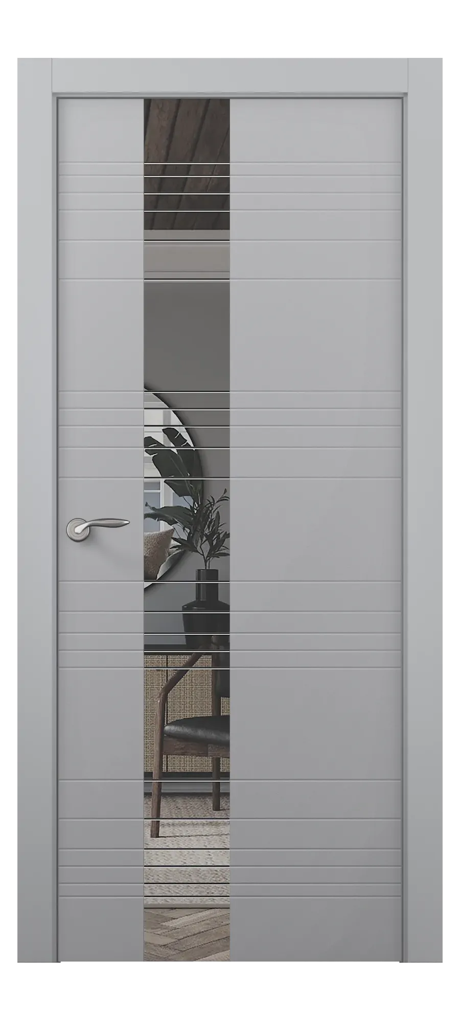  Interior door Weiss 1 soft velvet grey (top)