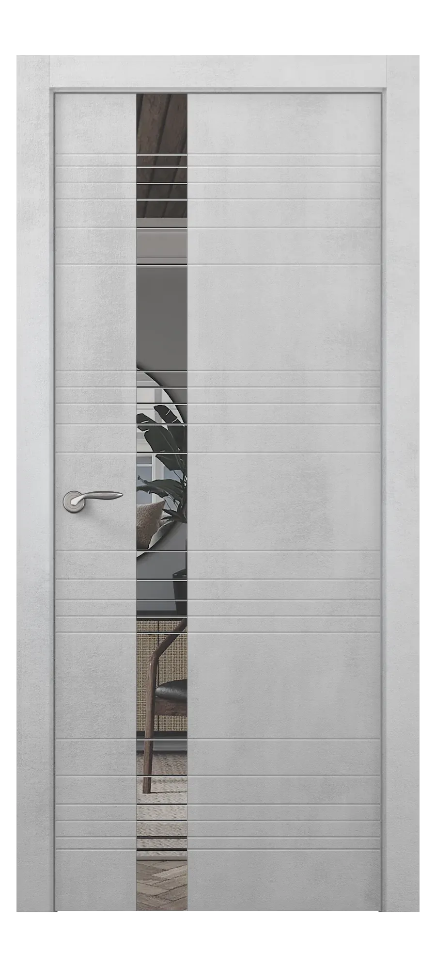  Interior door Weiss 2 white concrete (top)
