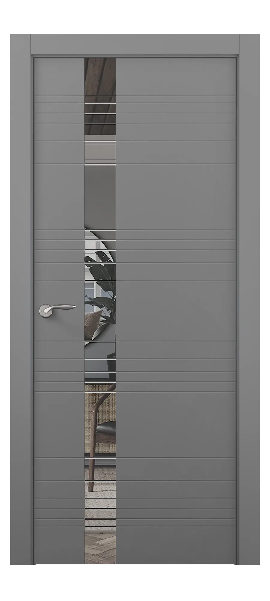 мини верх Дверь Weiss 2 ral 7037