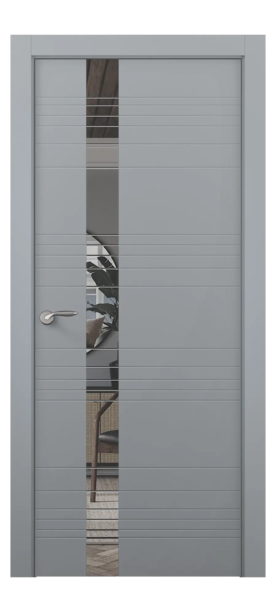 мини верх Дверь Weiss 2 ral 7040
