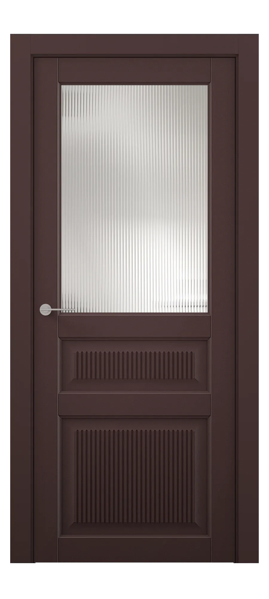 Interior door Wave 08 soft bordeaux
