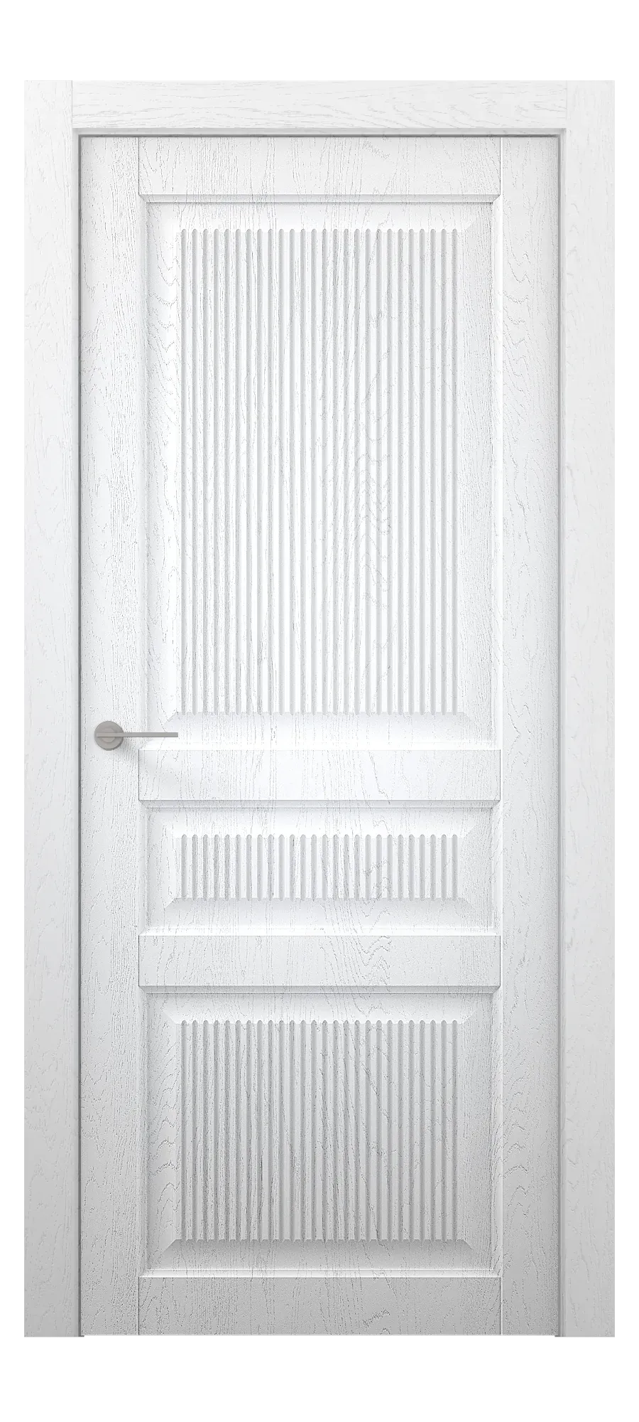 Interior door Wave 4 white acacia