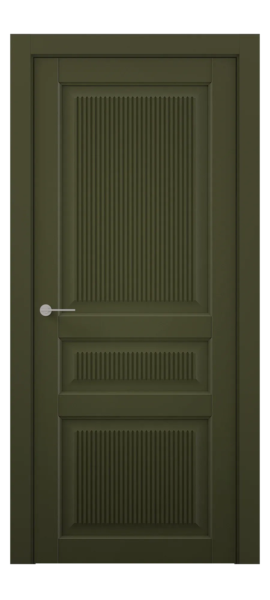 Interior door Wave 4 soft olive