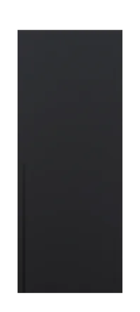 Дверь Essential 1 черная шагрень
