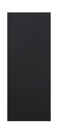 Дверь Essential 3 черная шагрень