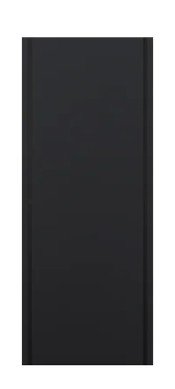 Дверь Essential 5 черная шагрень