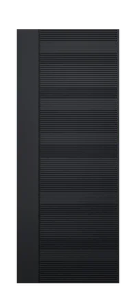 Дверь Interio 6 черная шагрень