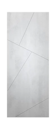 Дверь Light 2 бетон белый