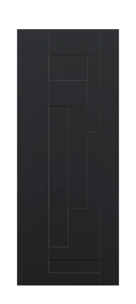 Дверь Next черная шагрень
