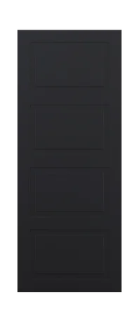 Дверь Neoclassic 5 черная шагрень