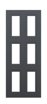 модель Дверь Neoclassic 08 ral 7024 стекло полотна