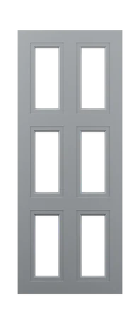 модель Дверь Neoclassic 08 ral 7040 стекло полотна