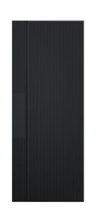 Дверь Neoline 1 черная шагрень