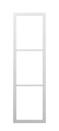 модель Перегородка P010 акация белая стекло полотна