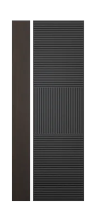 модель Дверь Perfectum 03 софт графит стекло полотна