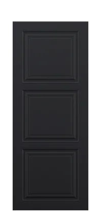 Дверь Renaissance 4 черная шагрень