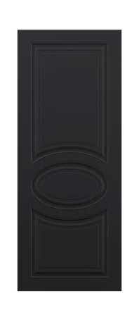Дверь Renaissance 6 черная шагрень