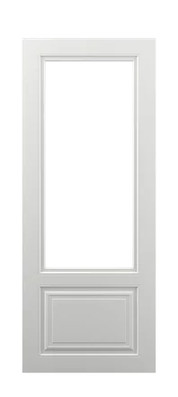 модель Дверь Renaissance 02 ral 9003 стекло полотна