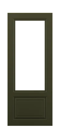 модель Дверь Renaissance 02 софт олива стекло полотна