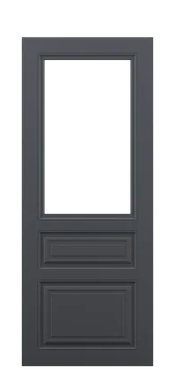 модель Дверь Renaissance 03 ral 7024 стекло полотна
