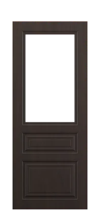 модель Дверь Renaissance 03 дуб марроне стекло полотна