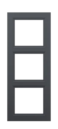 модель Дверь Renaissance 04 ral 7024 стекло полотна