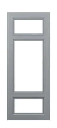 модель Дверь Renaissance 05 ral 7040 стекло полотна
