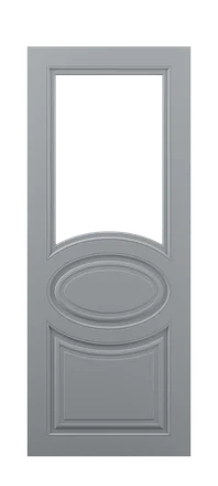 модель Дверь Renaissance 06 ral 7040 стекло полотна